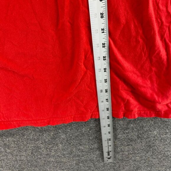 Genuine Merchandise T-Shirt Men XL Red Crew Neck Short Sleeve Pullover STL - Picture 7 of 9